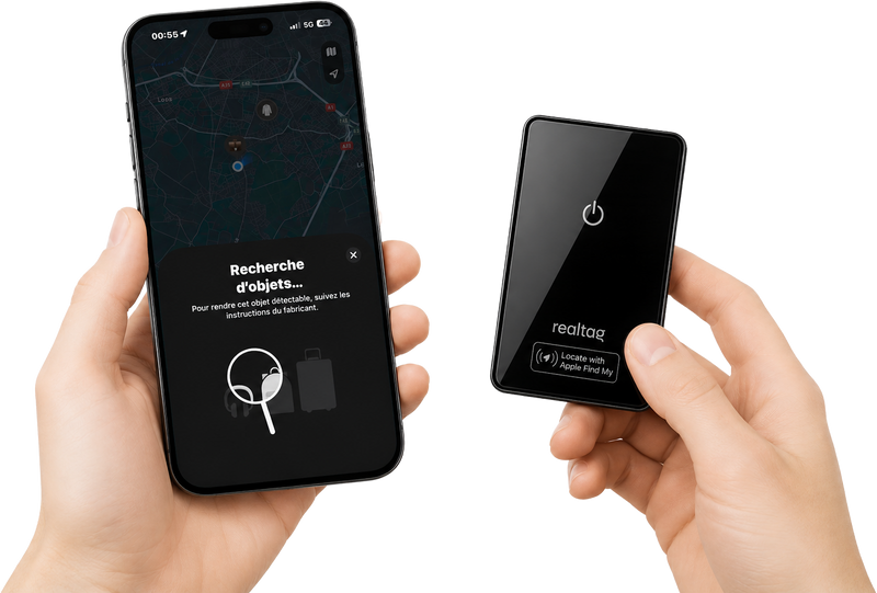 Connectez la Card à Apple Localiser