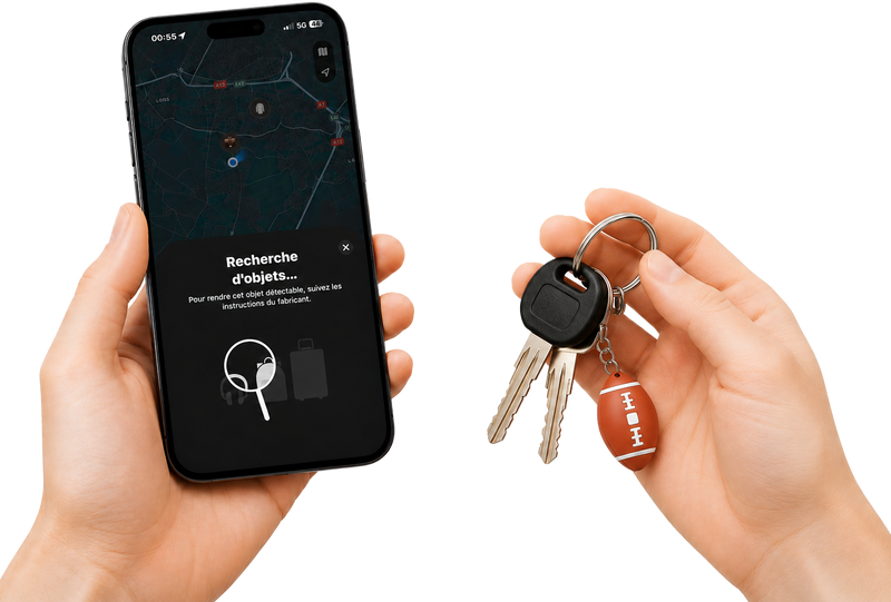 Connectez à Apple Localiser