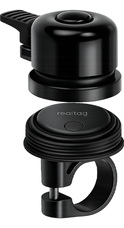 sonnette vélo realtag (dos)